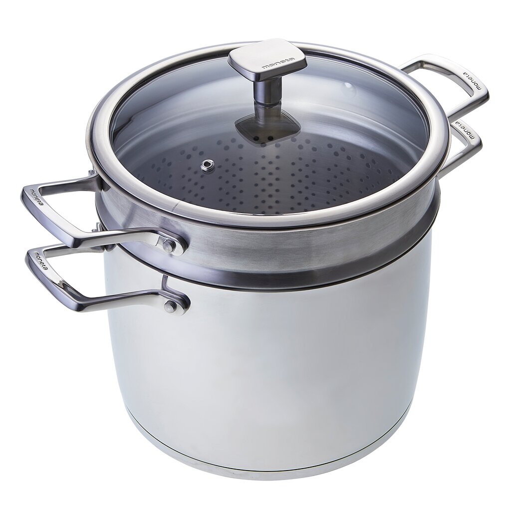 CASA COLLECTION PENTOLA A PRESSIONE 22 CM MULTIFUNZIONE IN ACCIAIO INOX CASA COLLECTION PENTOLA A PRESSIONE 22 CM MULTIFUNZIONE IN ACCIAIO INOX