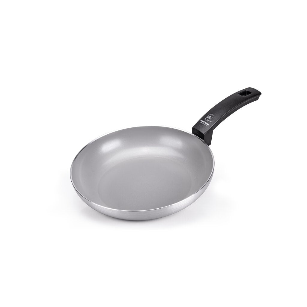 Moneta Innova Braadpan 2 m 20 cm, natuurlijke coating FineGres (geen PFAS), ook geschikt voor inductie, 100% Made in Italy Moneta Innova Braadpan 2 m 20 cm, natuurlijke coating FineGres (geen PFAS), ook geschikt voor inductie, 100% Made in Italy