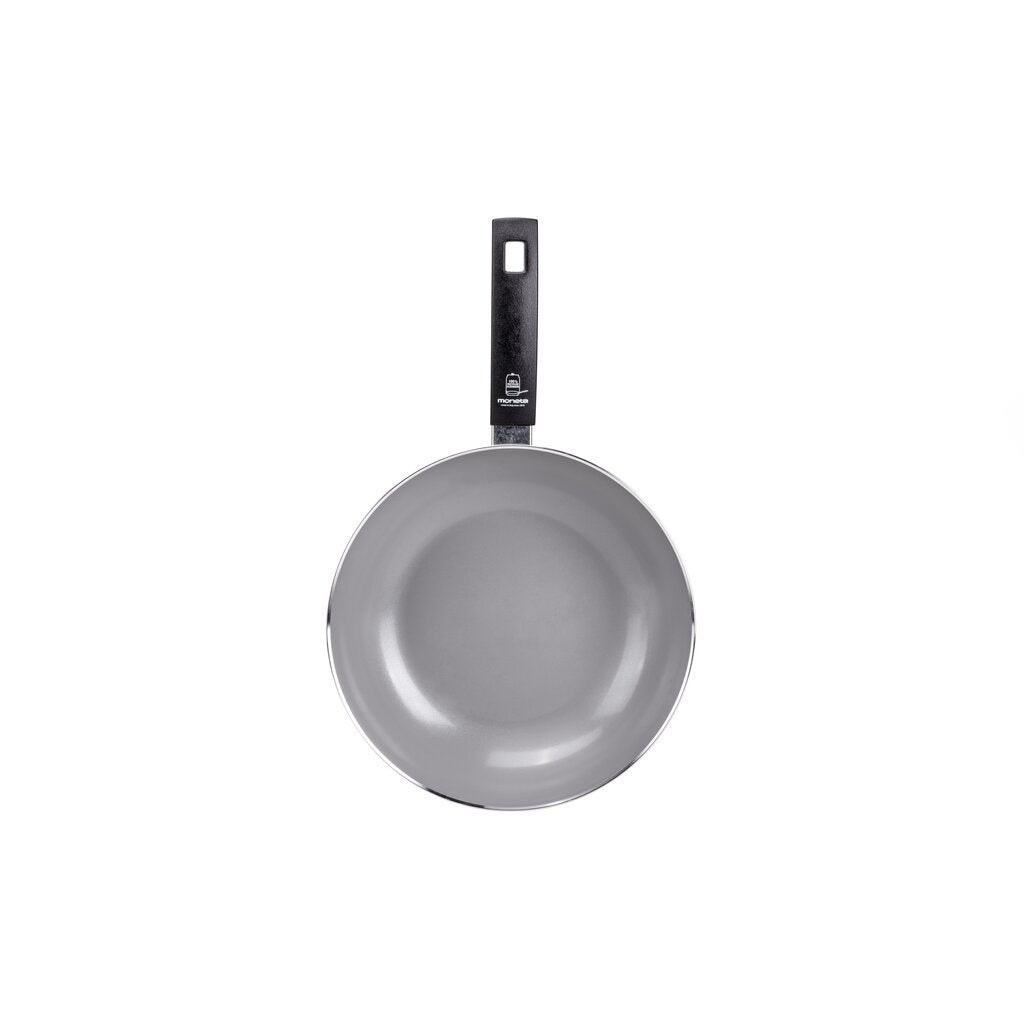 Moneta Innova FineGres Wok 1m 28 cm, natuurlijke coating (geen PFAS), ook voor inductie, 100% Made in Italy Moneta Innova FineGres Wok 1m 28 cm, natuurlijke coating (geen PFAS), ook voor inductie, 100% Made in Italy